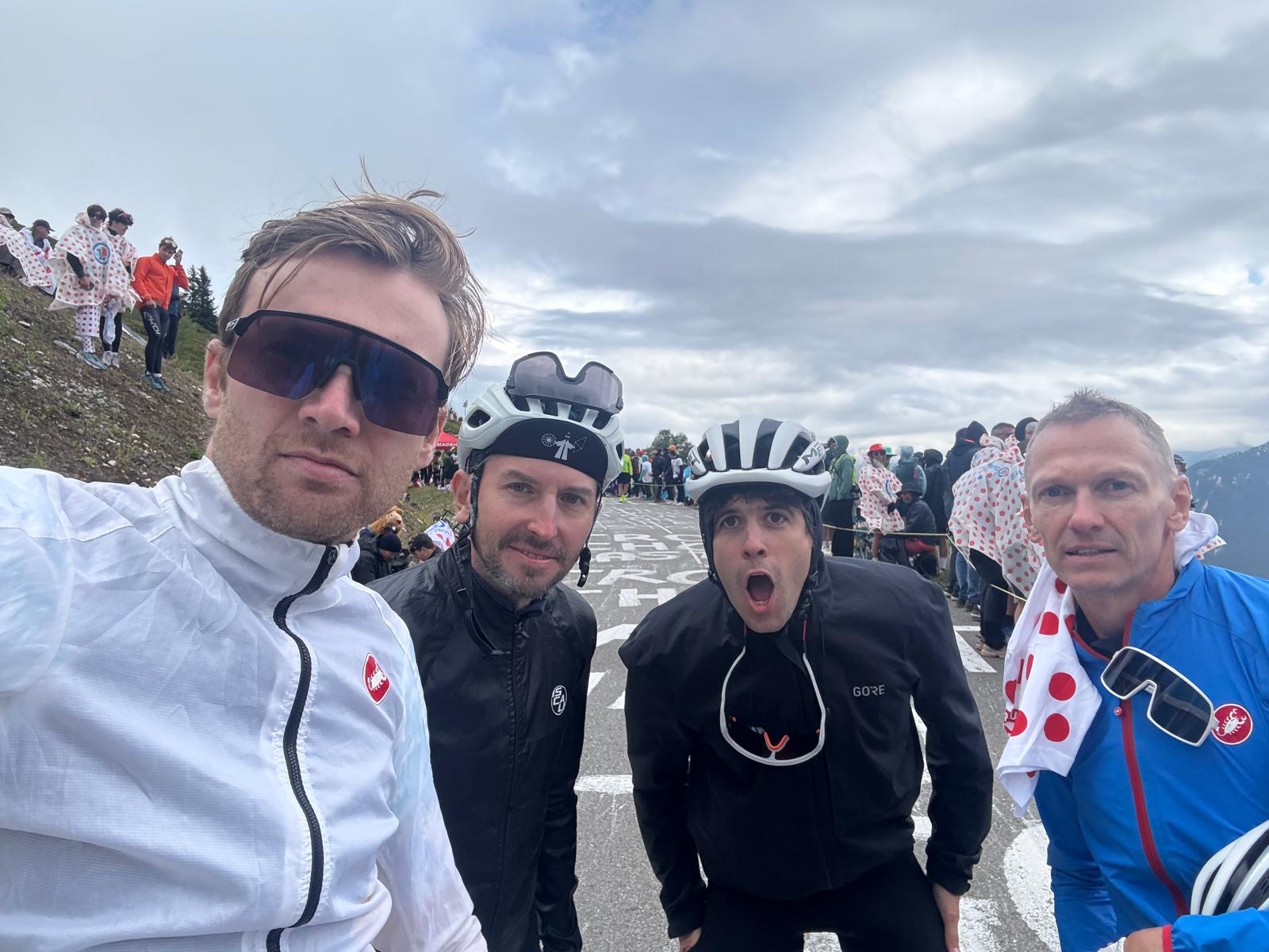 Crew at Tour de France